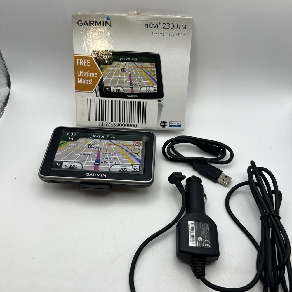 Garmin nuvi 2300LM Lifetime Maps Edition Unit No Box!